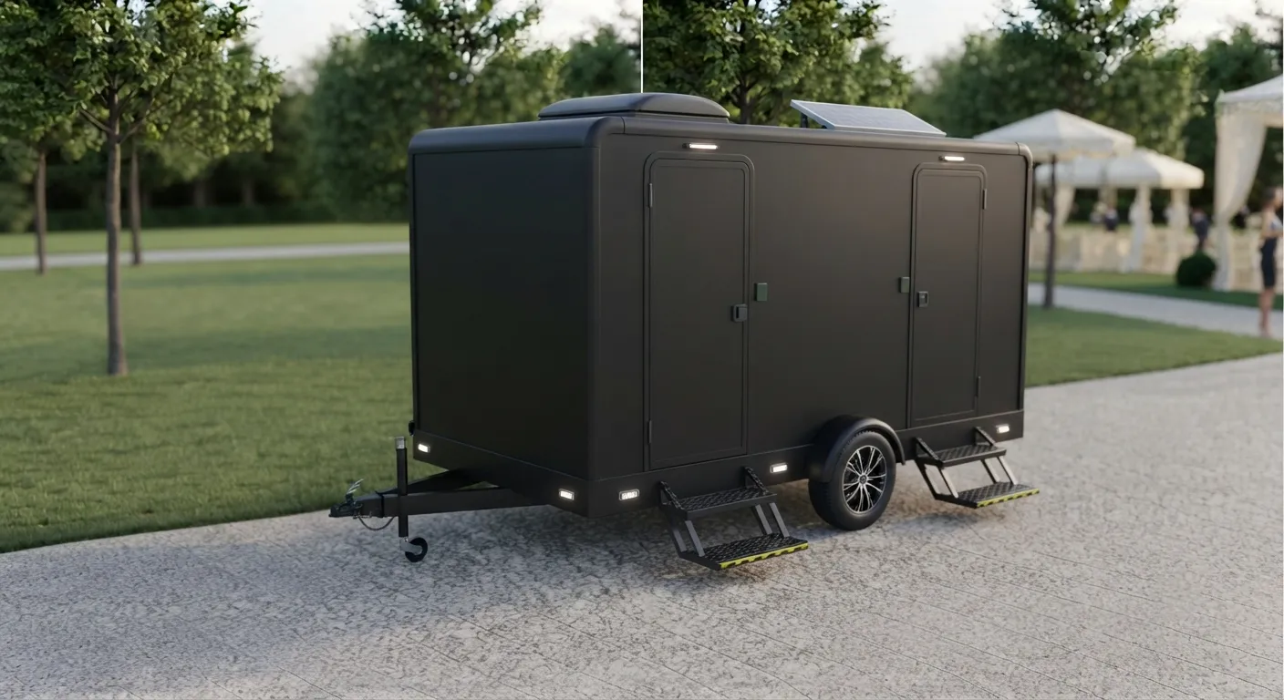 2 Stall Restroom Trailer in Apple Valley, CA
