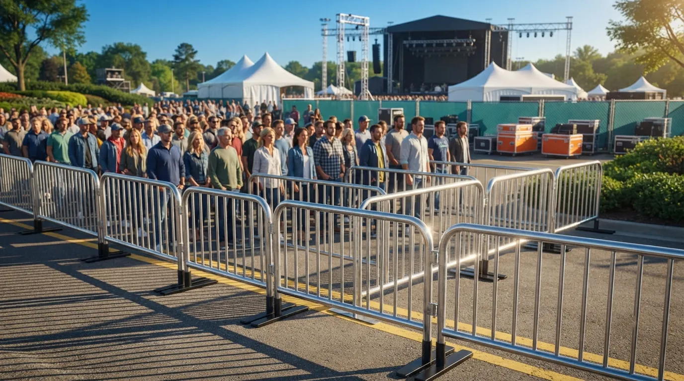 Crowd Control Barrier Rental in Apple Valley, CA