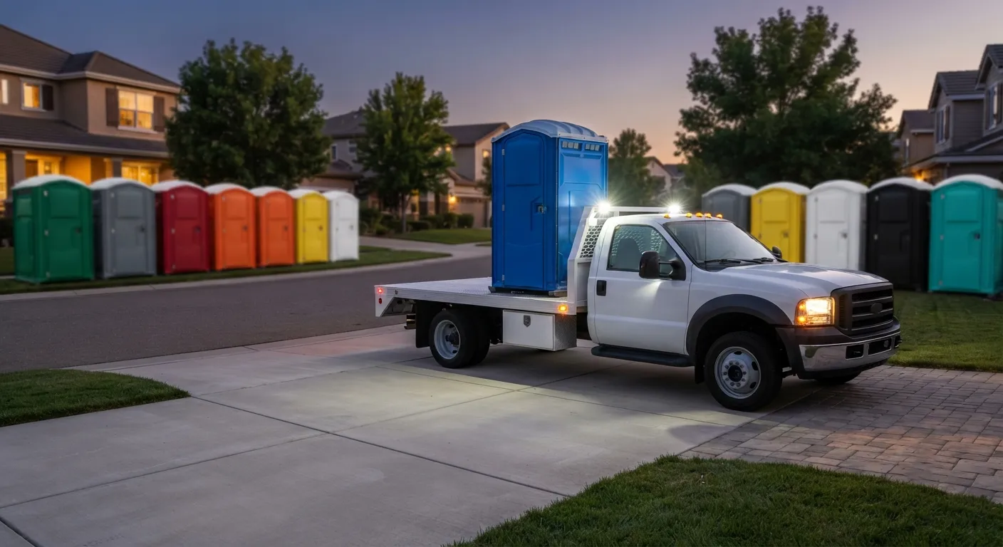 Emergency Porta Potty Rental in Apple Valley, CA